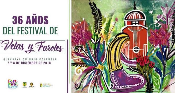 Festival de velas y Faroles 2018 en Quimbaya, Quindío
