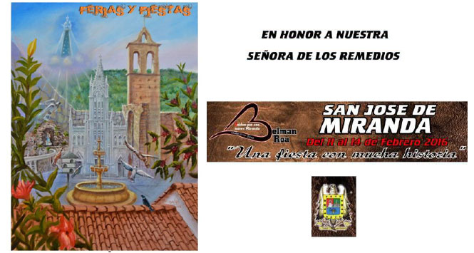 Ferias y Fiestas 2016 en San José de Miranda, Santander Ferias y Fiestas 2016 en San José de Miranda, Santander