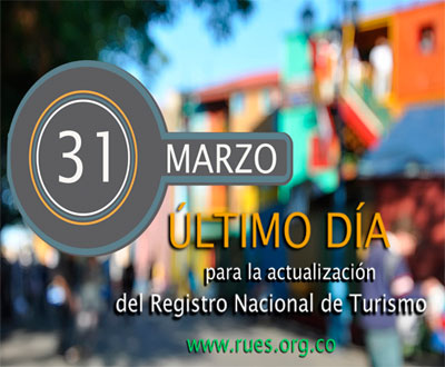 Este 31 de marzo vence el plazo para actualizar el RNT Este 31 de marzo vence el plazo para actualizar el RNT