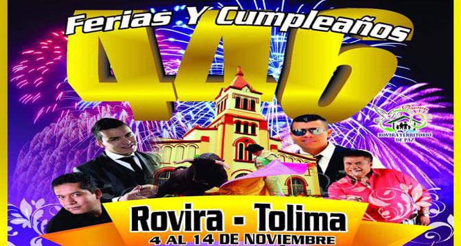 Ferias y Aniversario 2016 en Rovira, Tolima Ferias y Aniversario 2016 en Rovira, Tolima
