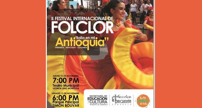 Festival Internacional de Folclor 2016 en Sabaneta, Antioquia