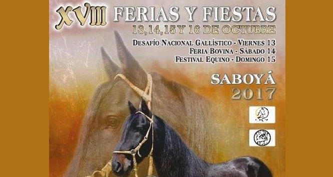 Ferias y Fiestas 2017 en Saboyá, Boyacá Ferias y Fiestas 2017 en Saboyá, Boyacá