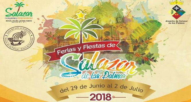 Ferias y Fiestas 2018 en Salazar de las Palmas, Norte de Santander