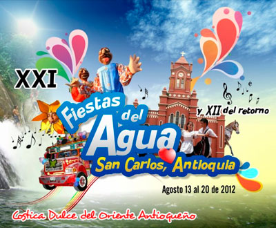 Fiestas del Agua y del Retorno en San Carlos, Antioquia Fiestas del Agua y del Retorno en San Carlos, Antioquia