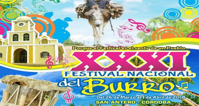 Festival Nacional del Burro 2018 en San Antero, Córdoba Festival Nacional del Burro 2018 en San Antero, Córdoba
