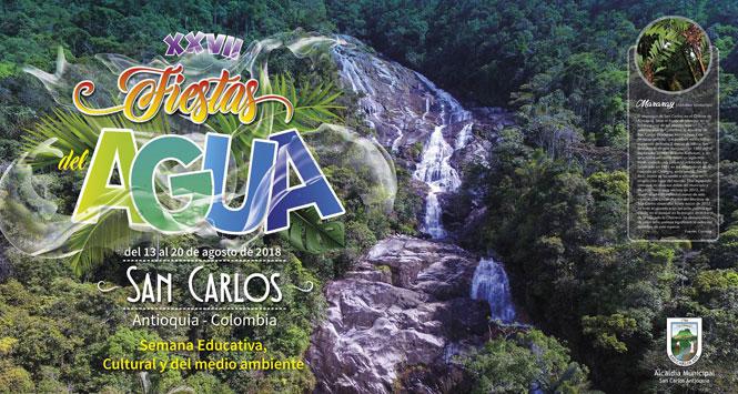 Fiestas del Agua 2018 en San Carlos, Antioquia