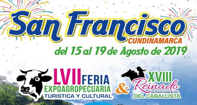 Feria Expoagropecuaria, Turística y Cultural 2019 en San Francisco, Cundinamarca