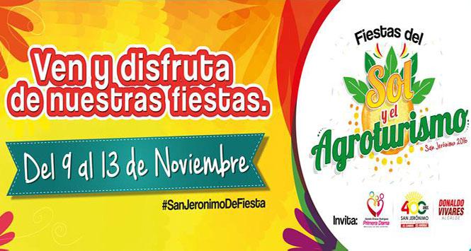 Fiestas del Sol y el Agroturismo 2016 en San Jerónimo, Antioquia
