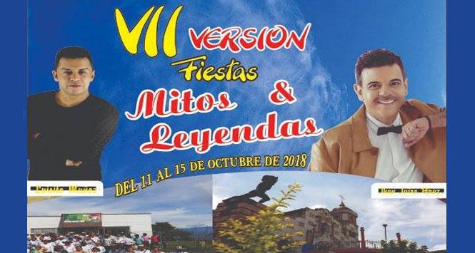 Fiestas Mitos y Leyendas 2018 en San José, Caldas