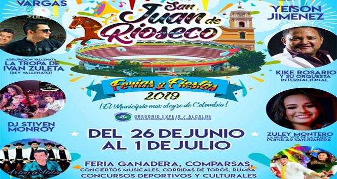 Ferias y Fiestas 2019 en San Juan de Rioseco, Cundinamarca Ferias y Fiestas 2019 en San Juan de Rioseco, Cundinamarca