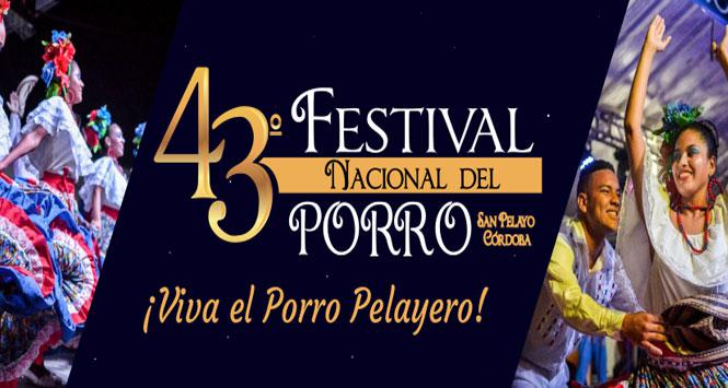 Festival Nacional del Porro 2019 en San Pelayo, Córdoba