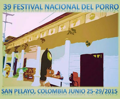 Festival Nacional del Porro 2015 en San Pelayo, Córdoba