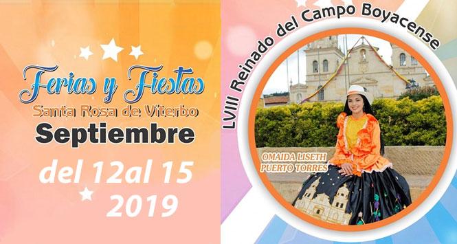 Ferias y Fiestas 2019 en Santa Rosa de Viterbo, Boyacá Ferias y Fiestas 2019 en Santa Rosa de Viterbo, Boyacá