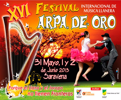 Festival Arpa de Oro 2013 en Saravena, Arauca Festival Arpa de Oro 2013 en Saravena, Arauca