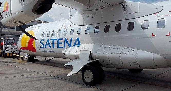 Satena anuncia la cancelación de vuelos durante la cuarentena Satena anuncia la cancelación de vuelos durante la cuarentena