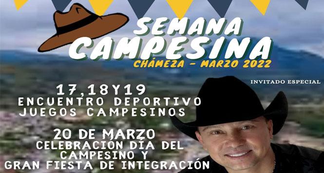 Semana Campesina 2022 en Chámeza, Casanare