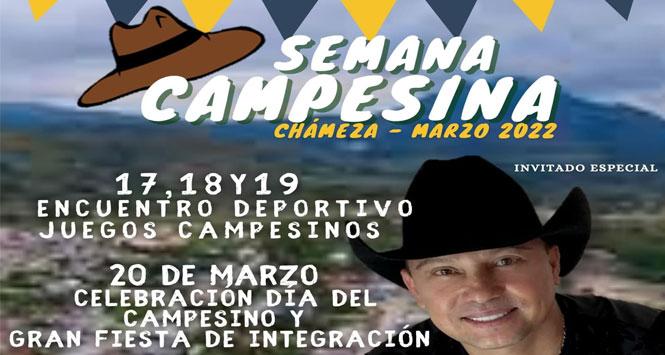 Semana Campesina 2022 en Chámeza, Casanare Semana Campesina 2022 en Chámeza, Casanare