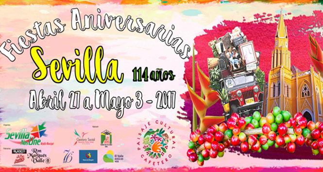 Fiestas Aniversarias 2017 en Sevilla, Valle del Cauca Fiestas Aniversarias 2017 en Sevilla, Valle del Cauca