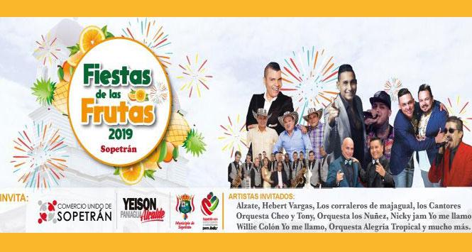 Fiestas de las Frutas 2019 en Sopetrán, Antioquia