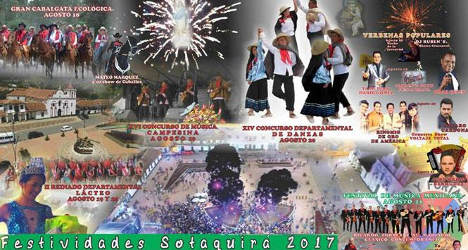 Ferias y Fiestas 2017 en Sotaquirá, Boyacá