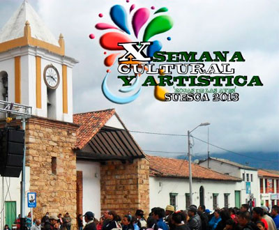 Con Semana Cultural y Artística, Suesca celebra sus 476 años Con Semana Cultural y Artística, Suesca celebra sus 476 años