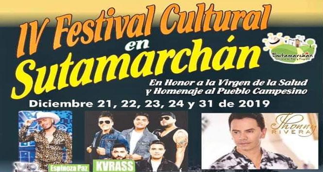 Festival Cultural 2019 en Sutamarchán, Boyacá Festival Cultural 2019 en Sutamarchán, Boyacá