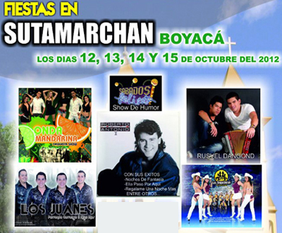 Fiestas de Sutamarchán, Boyacá Fiestas de Sutamarchán, Boyacá