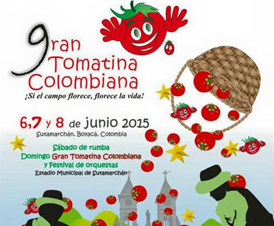 Gran Tomatina Colombiana 2015 en Sutamarchán, Boyacá Gran Tomatina Colombiana 2015 en Sutamarchán, Boyacá
