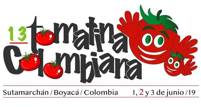 Gran Tomatina Colombiana 2019 en Sutamarchán, Boyacá
