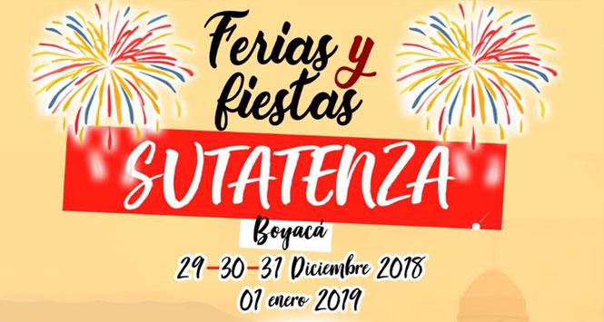 Ferias y Fiestas 2018 en Sutatenza, Boyacá Ferias y Fiestas 2018 en Sutatenza, Boyacá