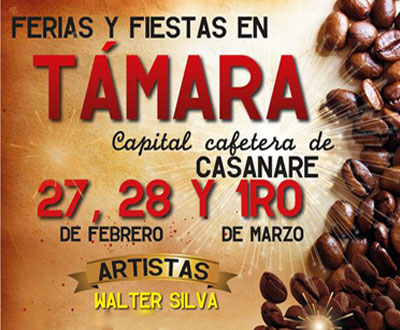 Ferias y Fiestas 2015 en Támara, Casanare