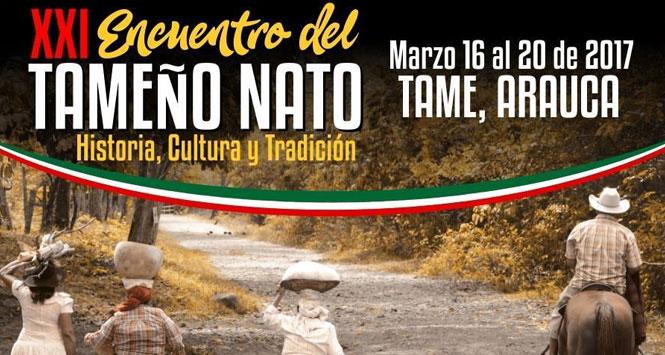 Encuentro del Tameño Nato 2017 en Tame, Arauca