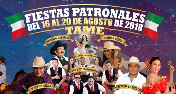 Fiestas Patronales 2018 en Tame, Arauca Fiestas Patronales 2018 en Tame, Arauca