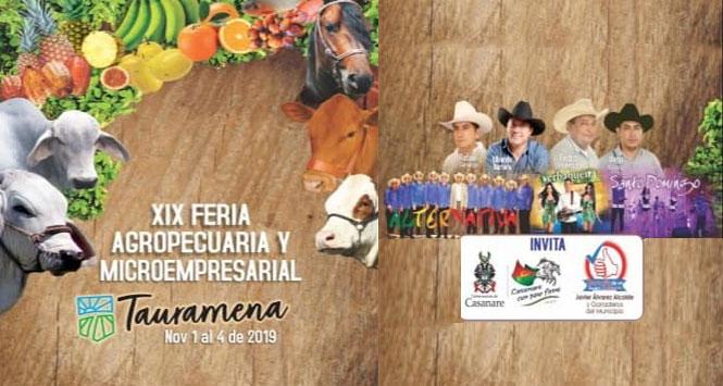 Feria Agropecuaria y Microempresarial 2019 en Tauramena, Casanare Feria Agropecuaria y Microempresarial 2019 en Tauramena, Casanare
