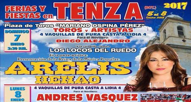 Ferias y Fiestas 2018 en Tenza, Boyacá
