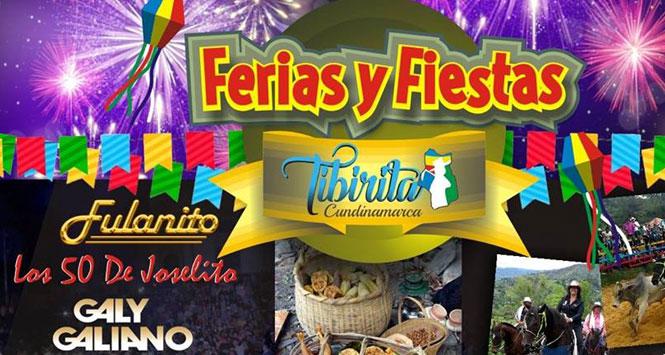 Ferias y Fiestas 2017 en Tibirita, Cundinamarca