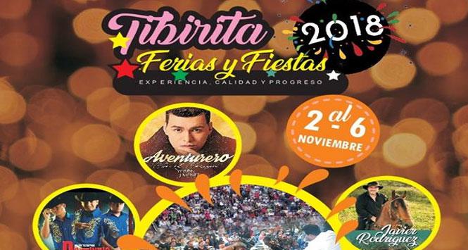 Ferias y Fiestas 2018 en Tibirita, Cundinamarca