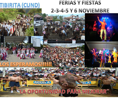 Ferias y Fiestas en Tibirita, Cundinamarca