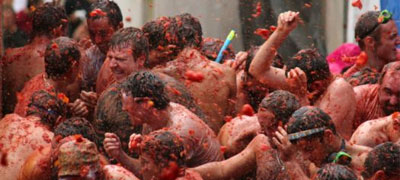 Gran Tomatina en Sutamarchán Gran Tomatina en Sutamarchán