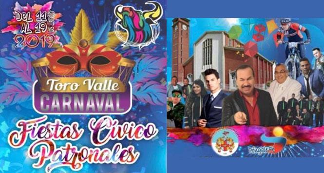 Fiestas Cívico Patronales 2019 en Toro, Valle del Cauca