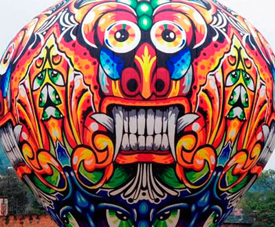 Festival de Globos de papel sin fuego en Envigado Festival de Globos de papel sin fuego en Envigado