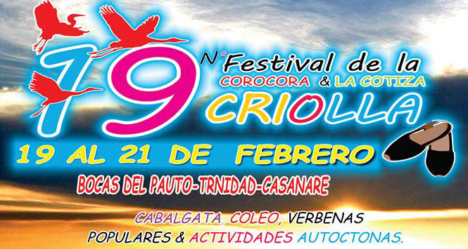 Festival de la Corocora y la Cotiza Criolla 2016 en Trinidad, Casanare Festival de la Corocora y la Cotiza Criolla 2016 en Trinidad, Casanare