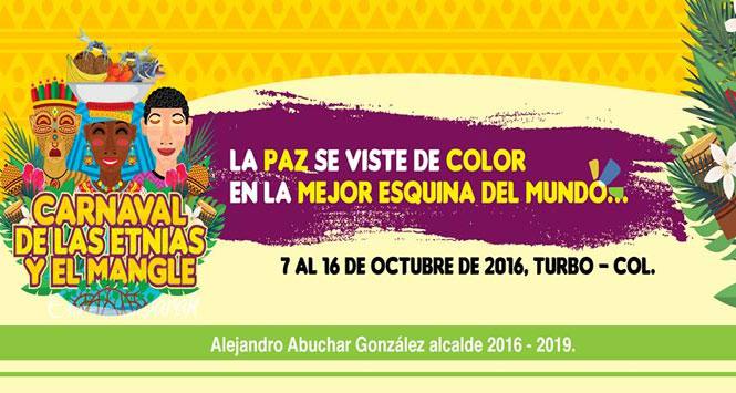 Carnaval de las Etnias y el Mangle 2016 en Turbo, Antioquia Carnaval de las Etnias y el Mangle 2016 en Turbo, Antioquia