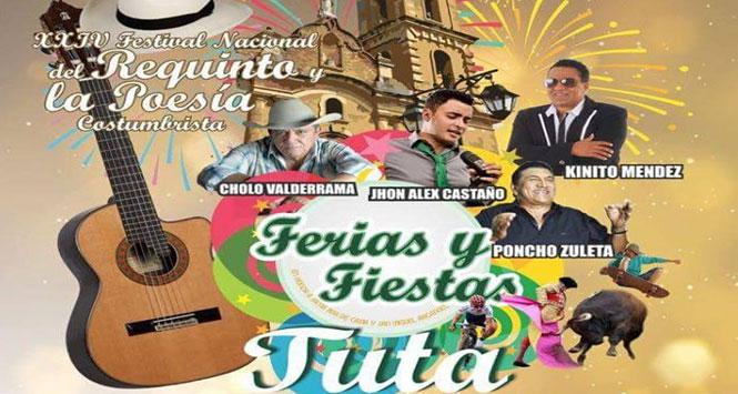 Ferias y Fiestas 2018 en Tuta, Boyacá