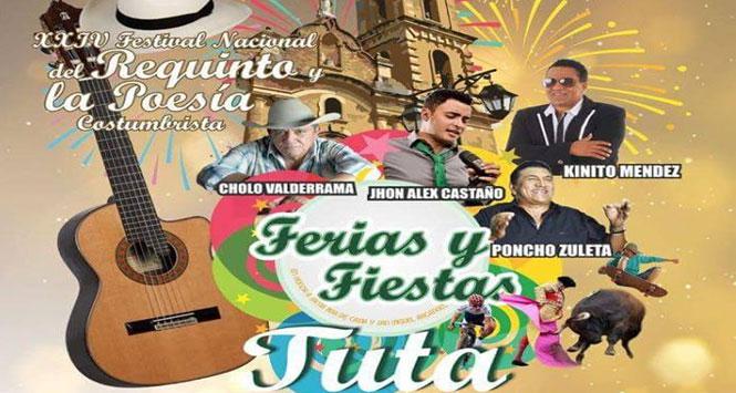 Ferias y Fiestas 2018 en Tuta, Boyacá Ferias y Fiestas 2018 en Tuta, Boyacá