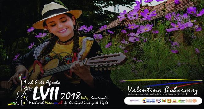 Festival Nacional de la Guabina y el Tiple 2018 en Vélez, Santander