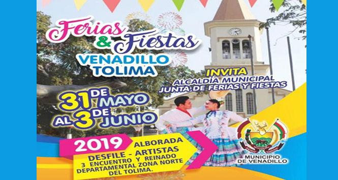 Ferias y Fiestas 2019 en Venadillo, Tolima