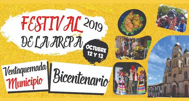 Festival de la Arepa 2019 en Ventaquemada, Boyacá
