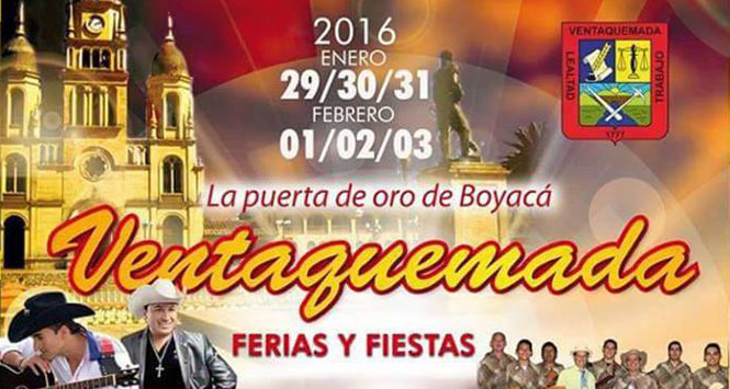 Ferias y Fiestas 2016 en Ventaquemada, Boyacá Ferias y Fiestas 2016 en Ventaquemada, Boyacá