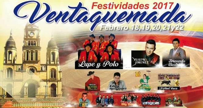 Festividades 2017 en Ventaquemada, Boyacá Festividades 2017 en Ventaquemada, Boyacá
